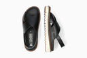 Sandales BLANCHE noires