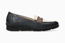 Mocassins DIVA bleues Foncé