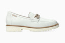 Mocassins SALKA blanches