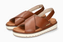 Sandales BLANCHE marrons