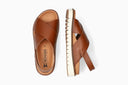 Sandales BLANCHE marrons