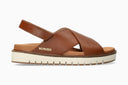 Sandales BLANCHE marrons