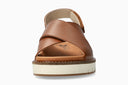 Sandales BLANCHE marrons