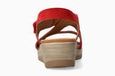 Sandales CLAUDINE rouges