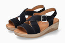 Sandales CLAUDINE bleues Foncé