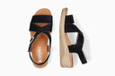 Sandales CLAUDINE bleues Foncé