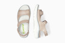 Sandales NORINE Metallique