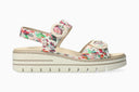 Sandales A Talon CLARA multicolores