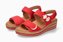 Sandales RILEY rouges