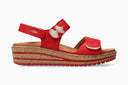 Sandales RILEY rouges