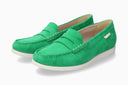 Mocassins VOLGA vertes