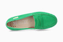 Mocassins VOLGA vertes