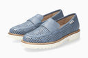 Mocassins STESSY PERF bleues Foncé