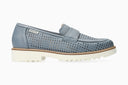Mocassins STESSY PERF bleues Foncé