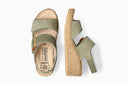 Sandales A Talon NASMA Vertes