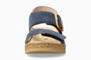 Sandales A Talon NASMA bleues