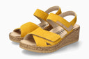 Sandales A Talon NOOR jaunes