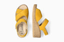 Sandales A Talon NOOR jaunes