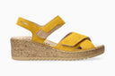 Sandales A Talon NOOR jaunes