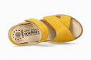 Sandales A Talon NOOR jaunes