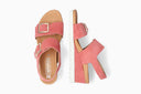 Sandales A Talon YSABEL roses