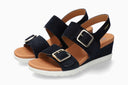 Sandales A Talon YSABEL bleues Foncé