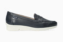 Mocassins DIVA bleues Foncé