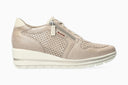 Baskets ABBY PERF Metallique