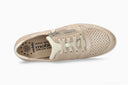 Baskets ABBY PERF Metallique