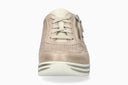 Baskets ABBY PERF Metallique