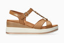 Sandales A Talon SELINE marrons
