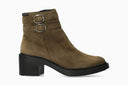Bottines A Talon PAISLEY vertes
