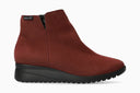 Bottines IDORA rouges foncé