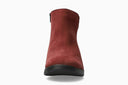 Bottines IDORA rouges foncé