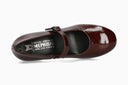 Ballerines TOPAZE rouges foncé