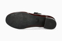 Ballerines TOPAZE rouges foncé