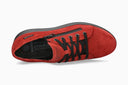 Chaussures outdoor VALLY rouge foncé  