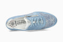 Baskets ABBY PERF bleues foncé