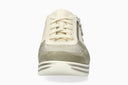 Baskets ABBY PERF vertes