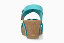 Sandales Voute Liege LISSANDRA turquoises