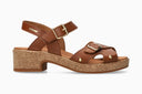 Sandales à talons FEDORA marrons