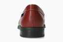 Mocassins NEDA rouges foncé