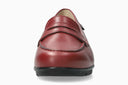 Mocassins DIVA rouge foncé