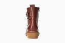 Bottines à talon OLLIA marron foncé