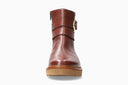 Bottines à talon OLLIA marron foncé