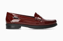 Mocassins NEDA rouge foncé