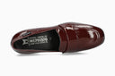 Mocassins JOSEPHINE rouge foncé