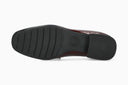 Mocassins JOSEPHINE rouge foncé