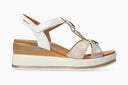 Sandales à talon SALLIE métalliques
