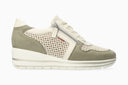 Baskets ABBY PERF vertes